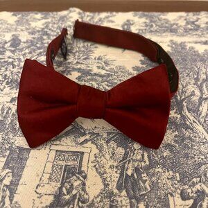 Saddlebred Red Burgundy Bow Tie Wedding Formal Black Tie Men Christmas‎